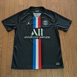 2019/20 Paris Saint Germain Jordan Fourth Soccer Futbol Kit Jersey - Size L